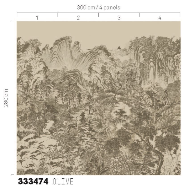 Papel Mural - Emerald - 333474