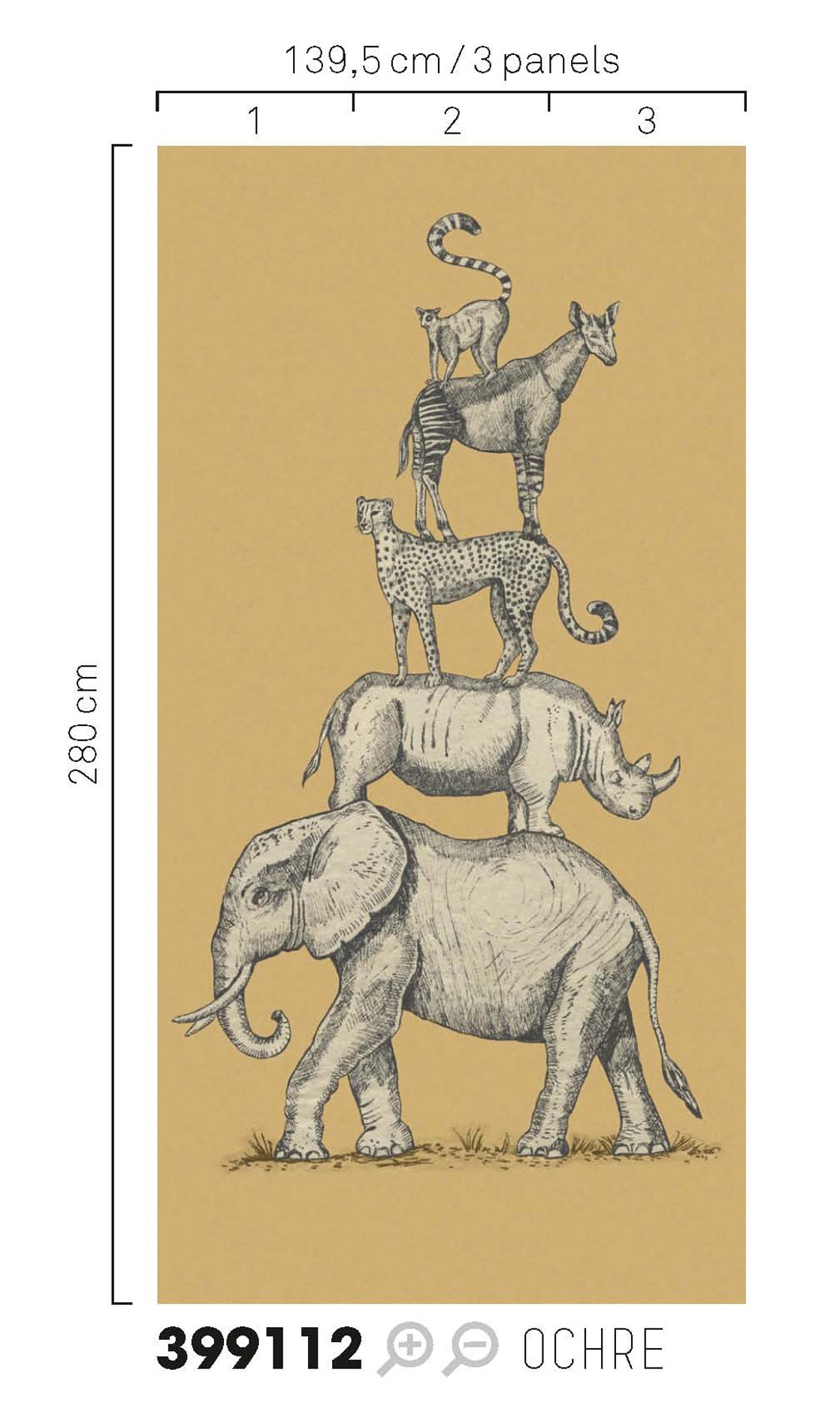 Papel Mural - Mini Me - 399112