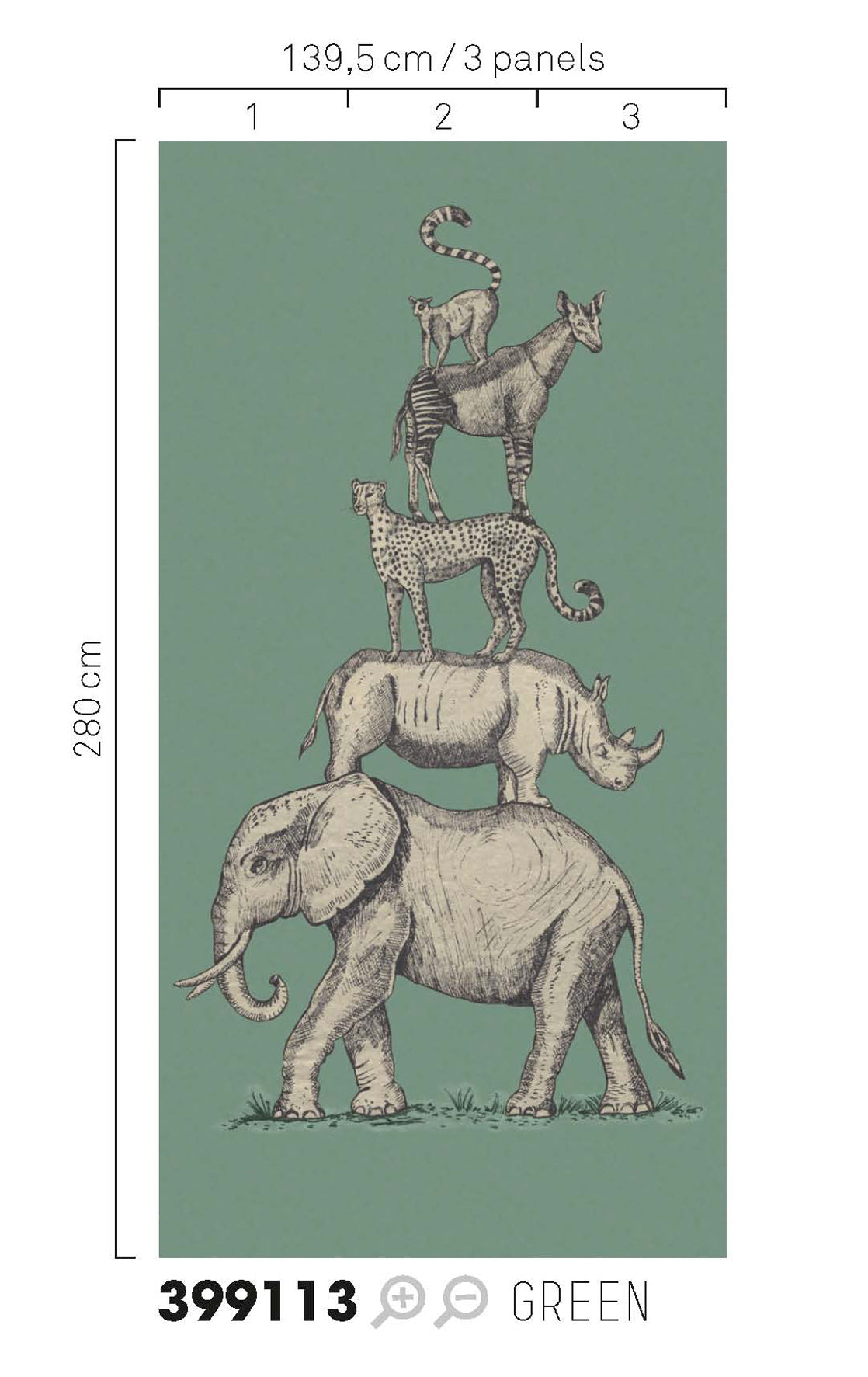 Papel Mural - Mini Me - 399113