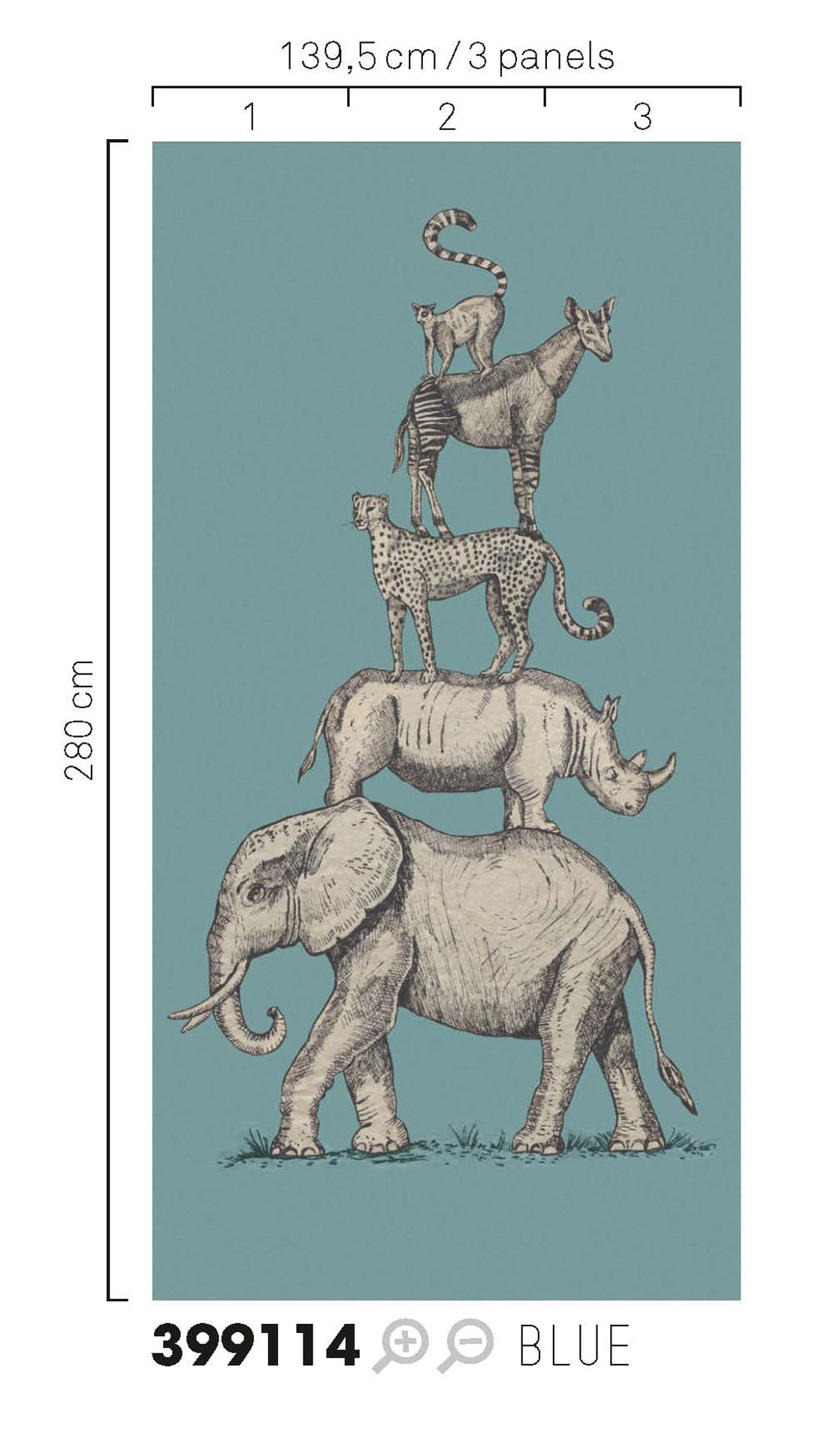 Papel Mural - Mini Me - 399114