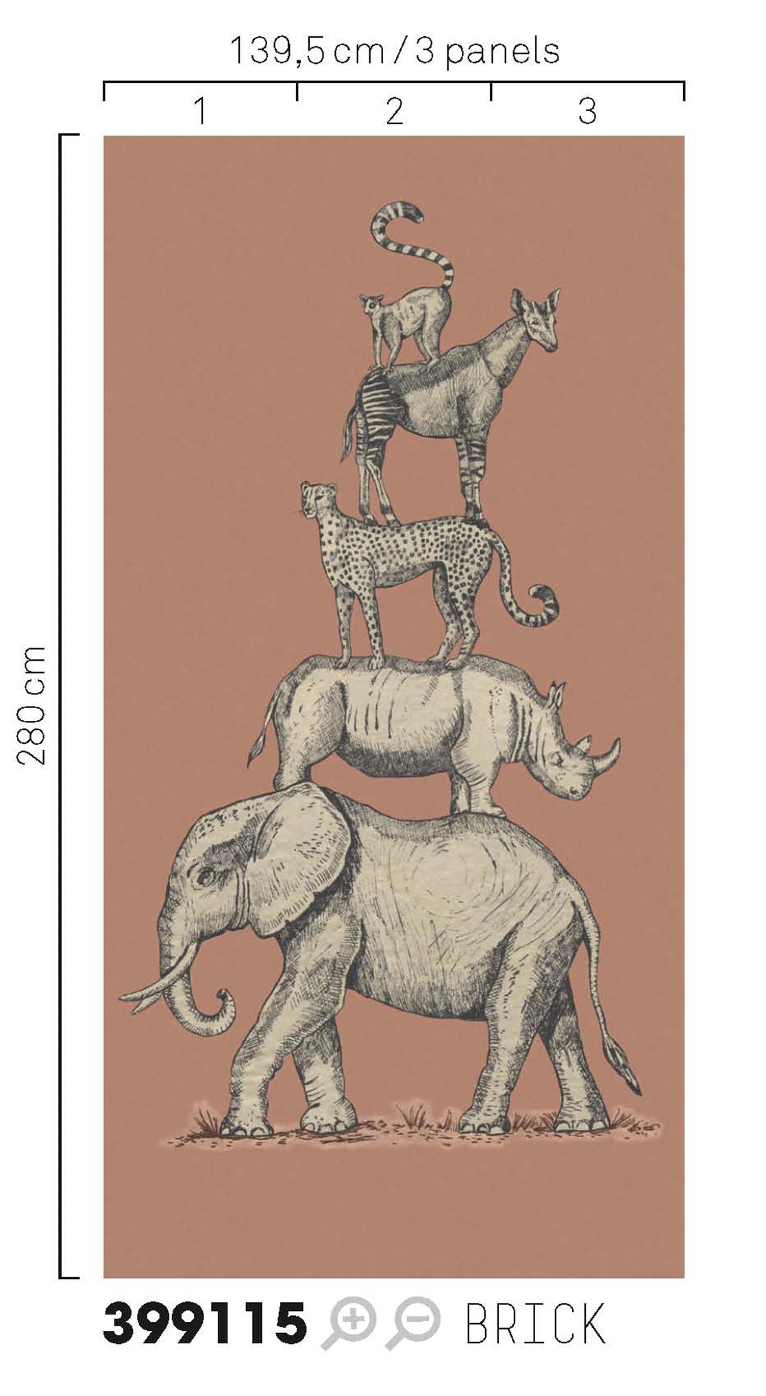 Papel Mural - Mini Me - 399115