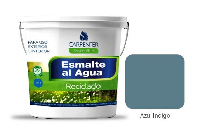 Pintura Reciclada Color Azul Indigo (Galon)