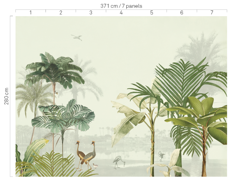 Papel Mural - Oasis - 317402