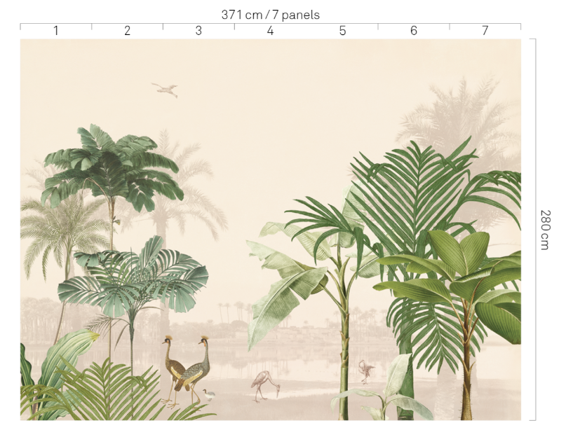 Papel Mural - Oasis - 317401