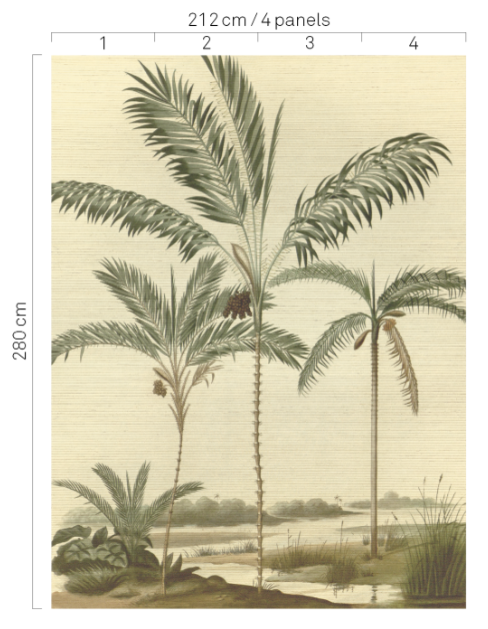 Papel Mural - Oasis - 317406
