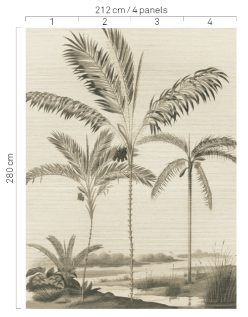 Papel Mural - Oasis - 317407