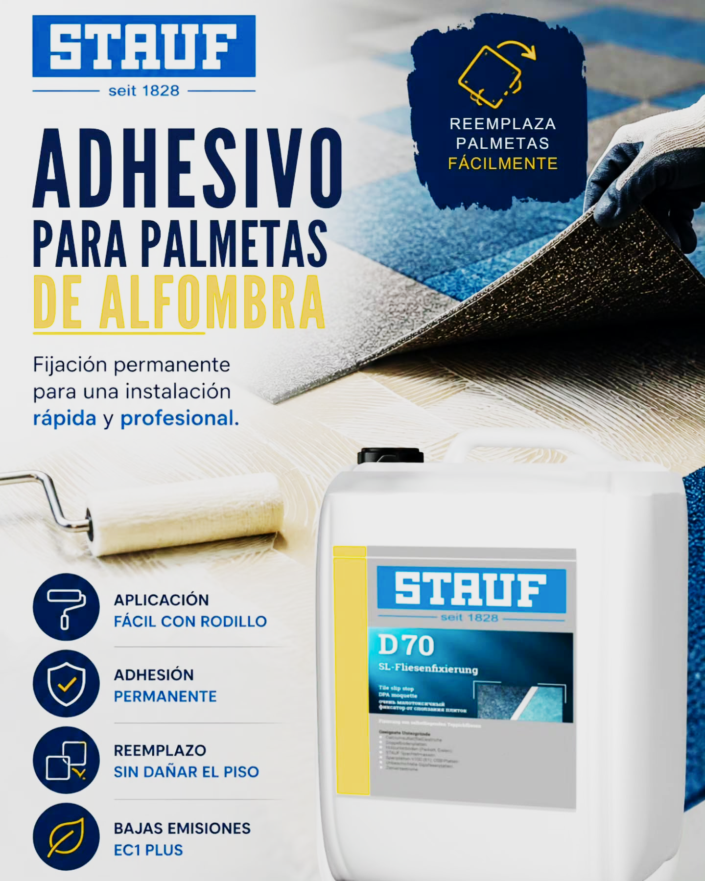 Adhesivo para Alfombras Stauf D70
