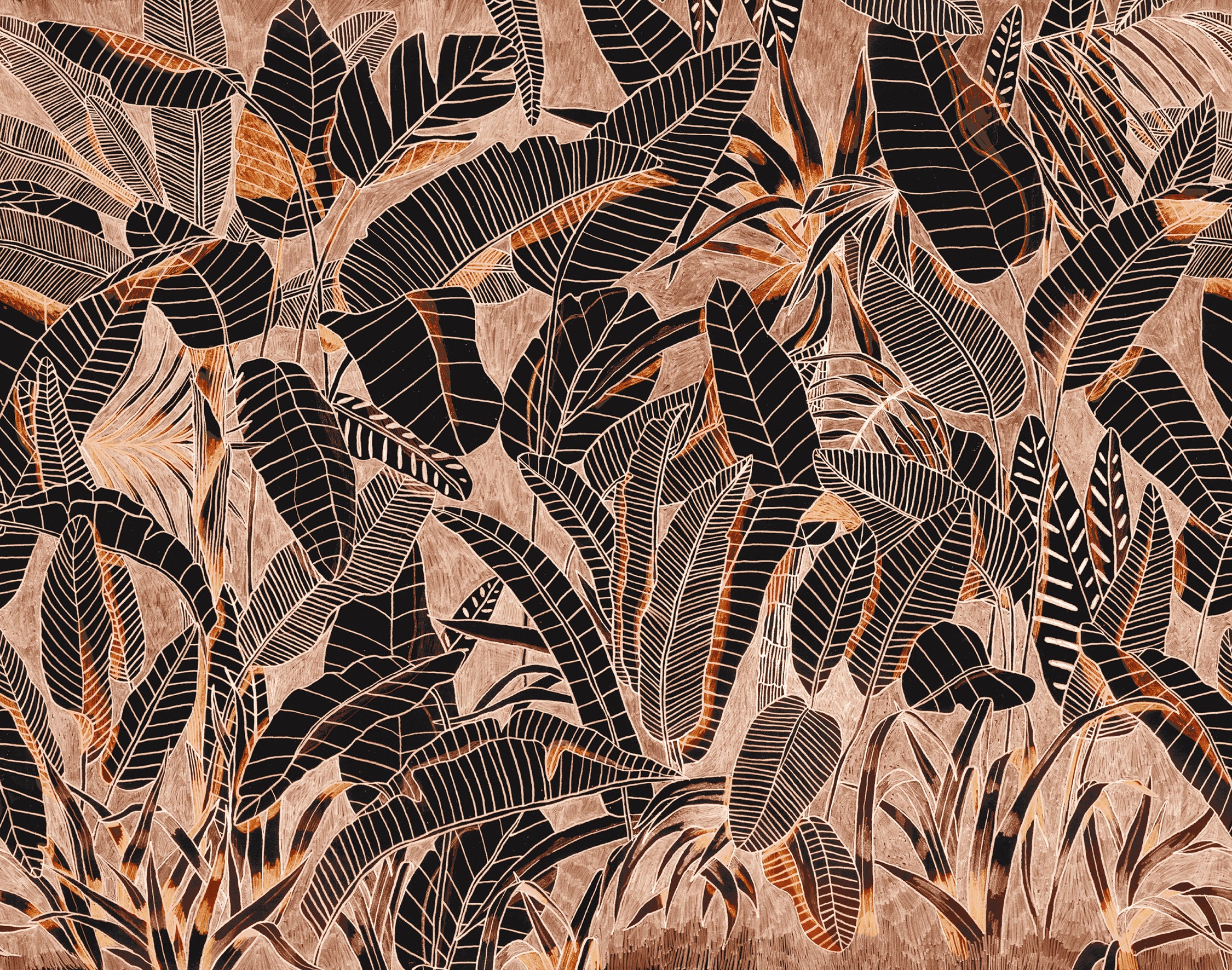 Papel Mural - Grafite Night - DG3GRA102X