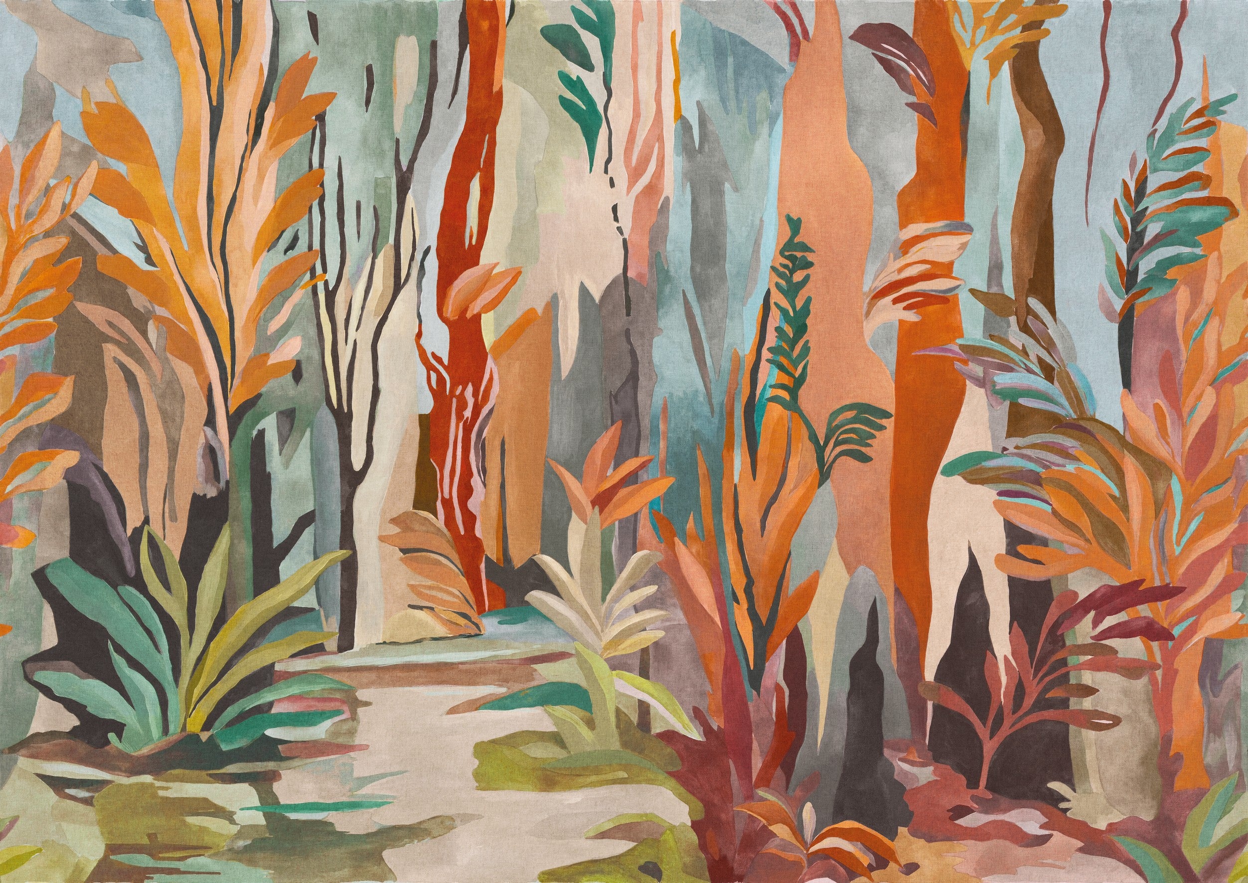 Papel Mural - Taiga Auburn - DGRAY201X-260