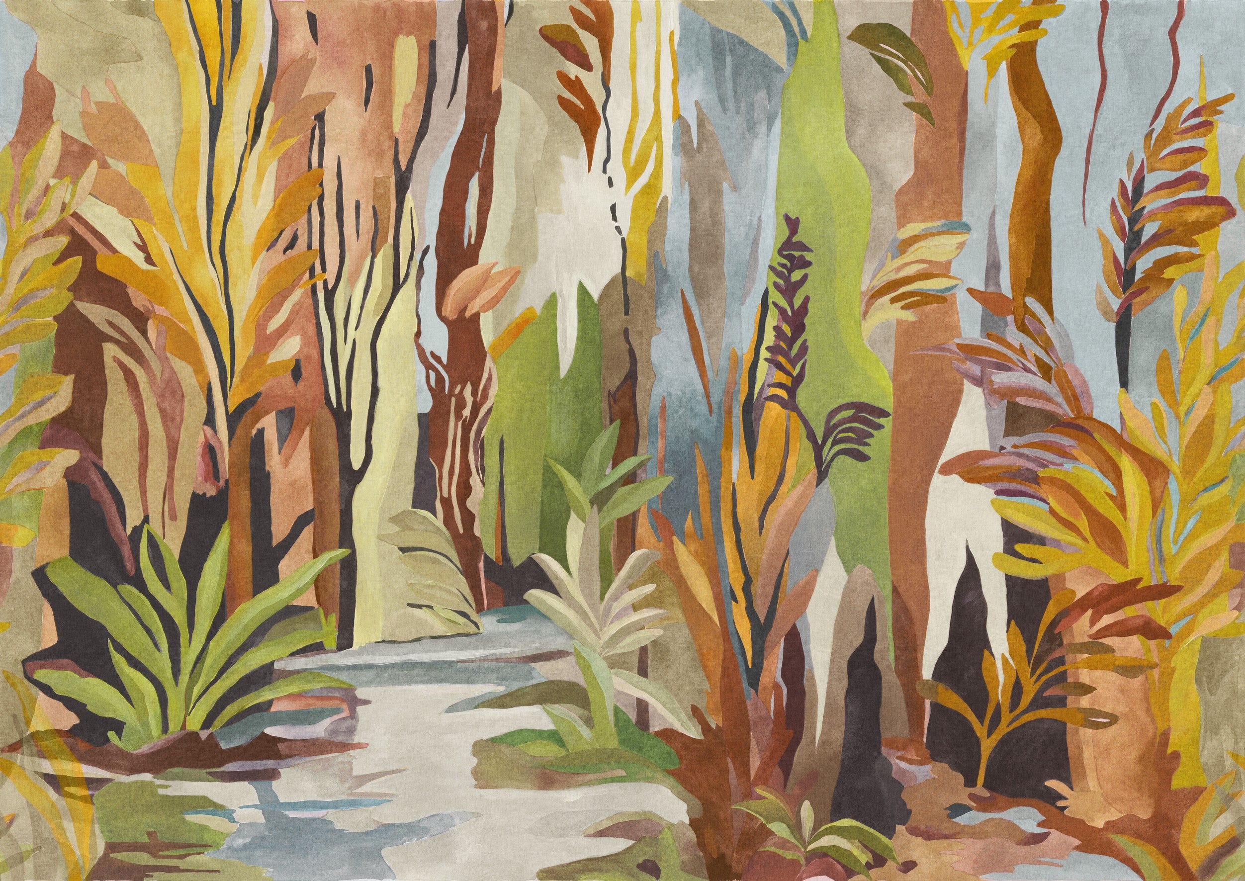 Papel Mural - Taiga Linen - DGRAY202X-260