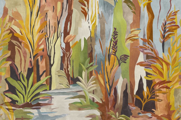 Papel Mural - Taiga Linen - DGRAY202X-260