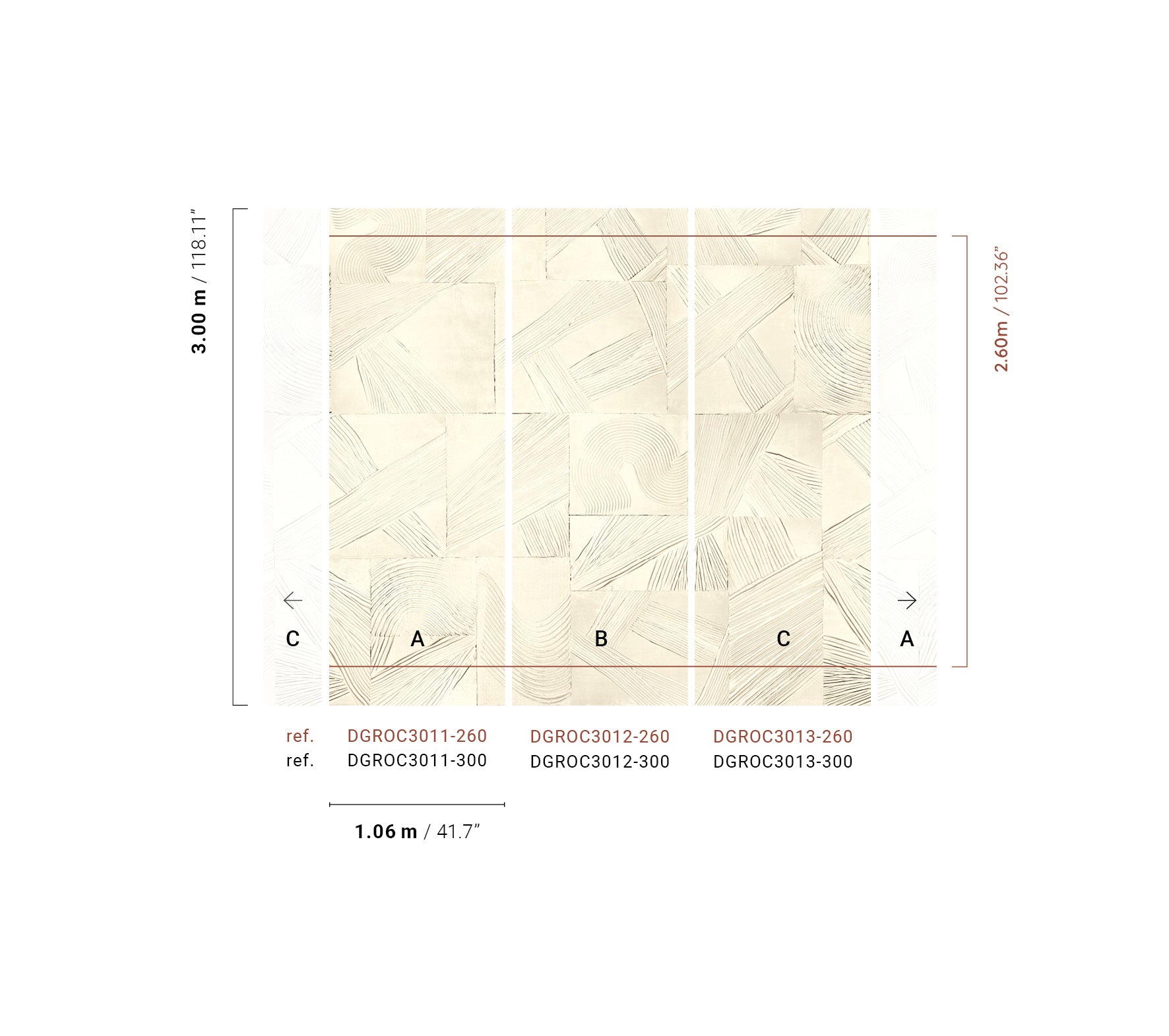 Papel Mural - Paros - DGROC 301X