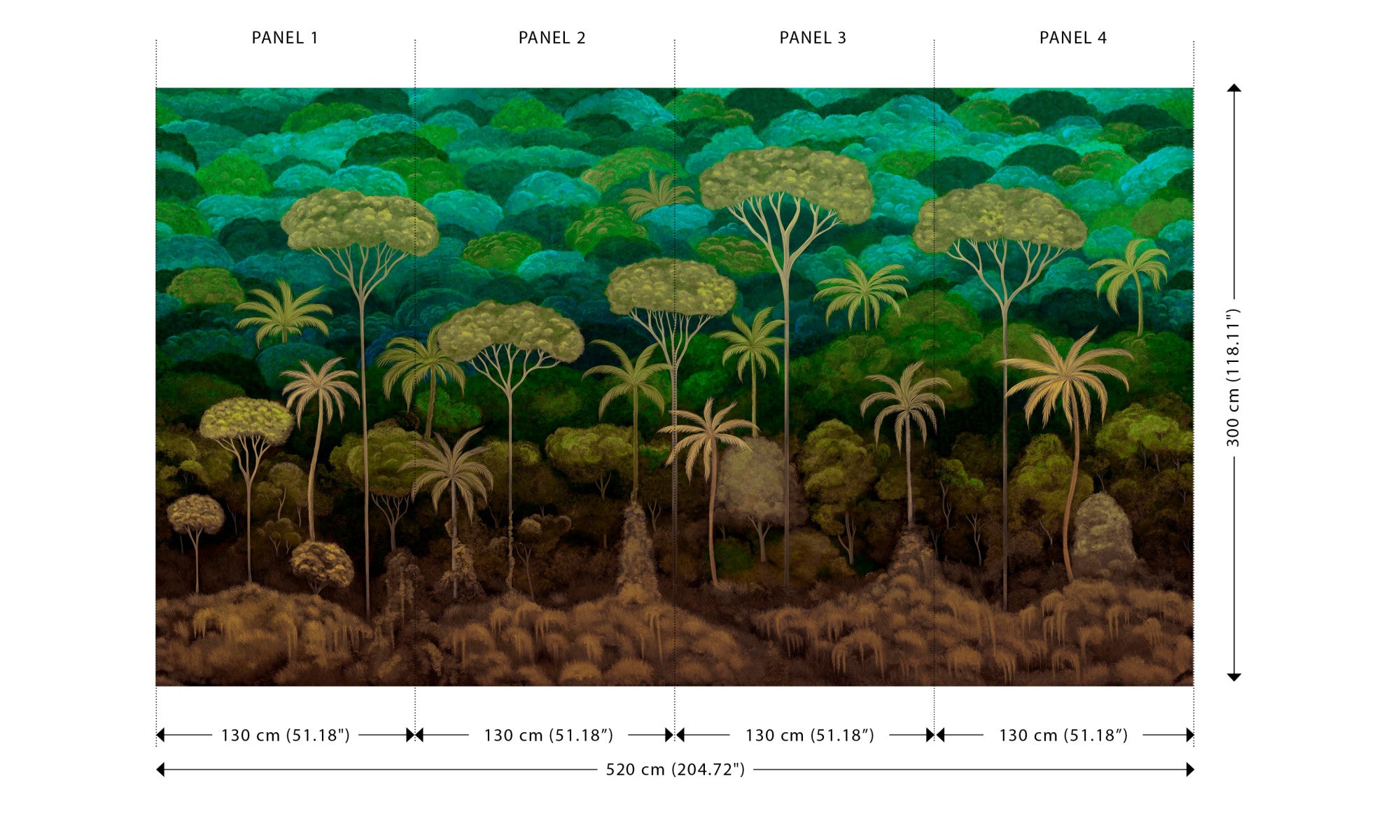 Papel Mural - Ciel Tropical - 97652