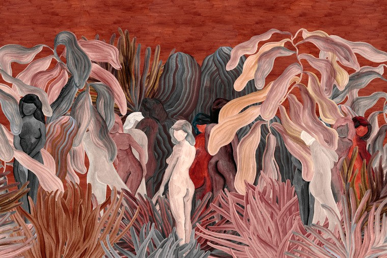 Papel Mural - Secret Silhouettes - 97720