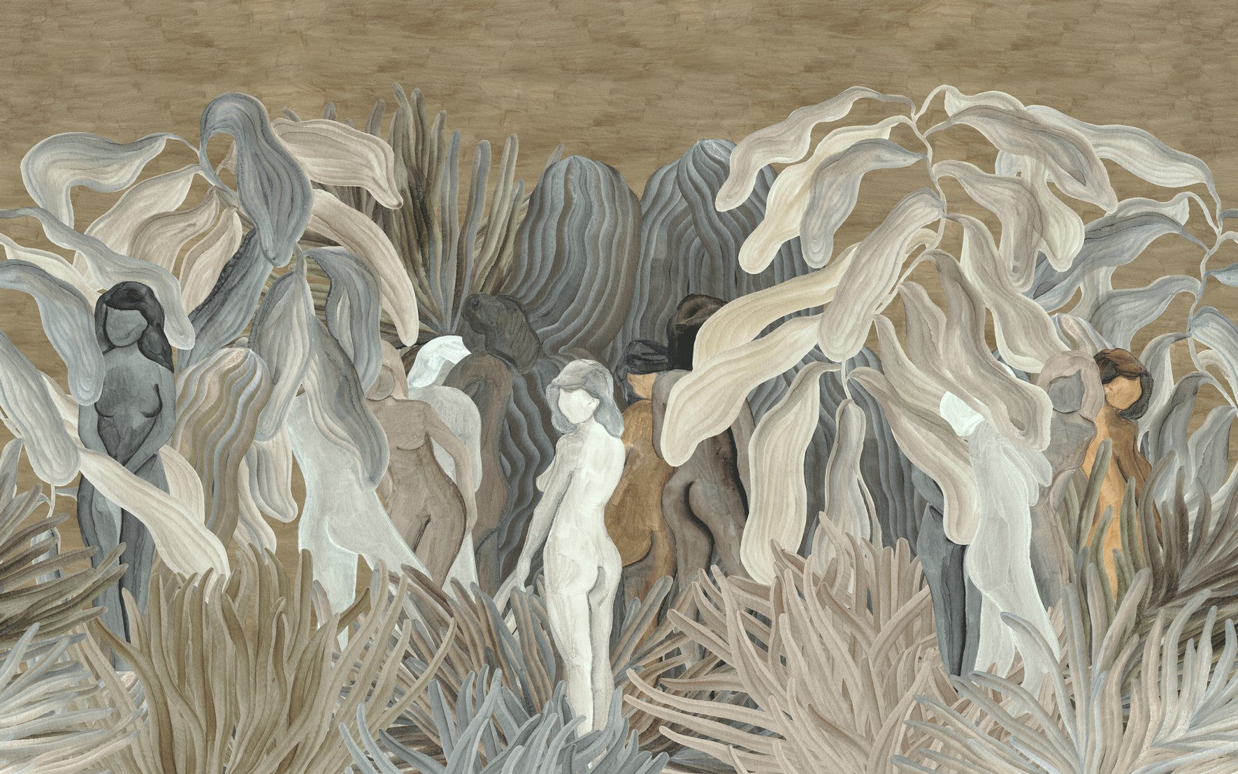 Papel Mural - Secret Silhouettes - 97721