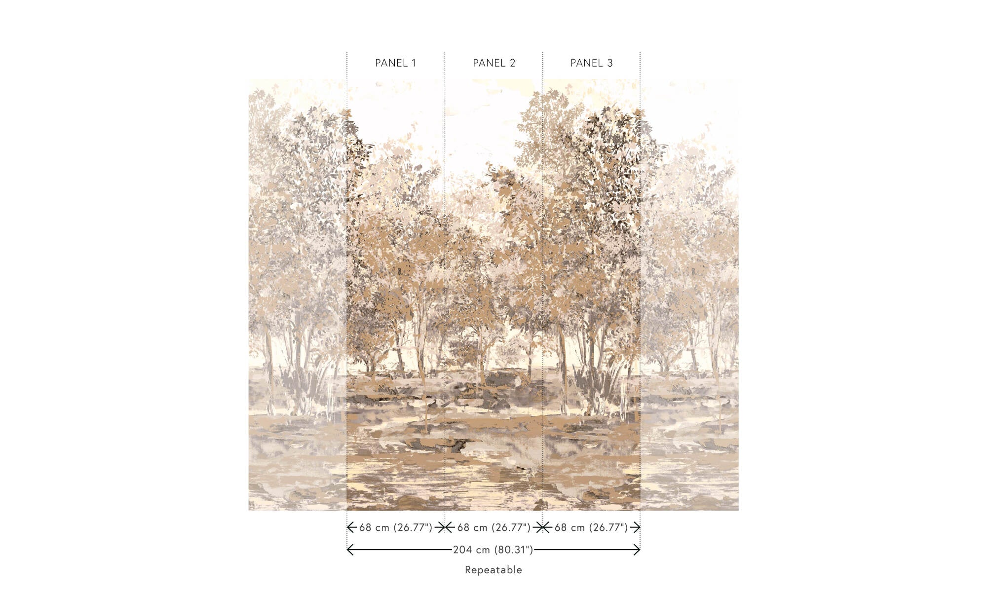 Papel Mural - Sherwood - 59641