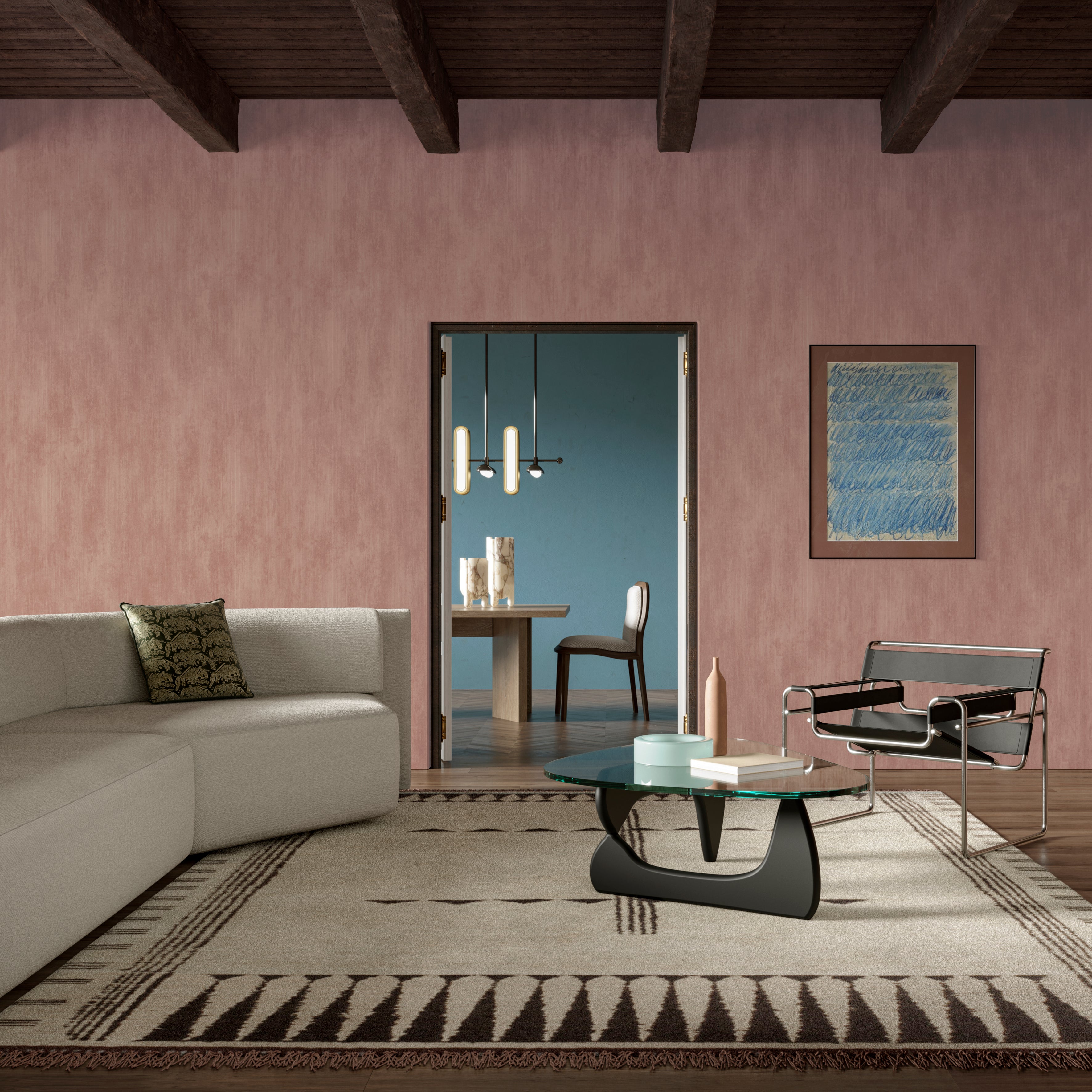Papel Mural - Washed Linen - 59500