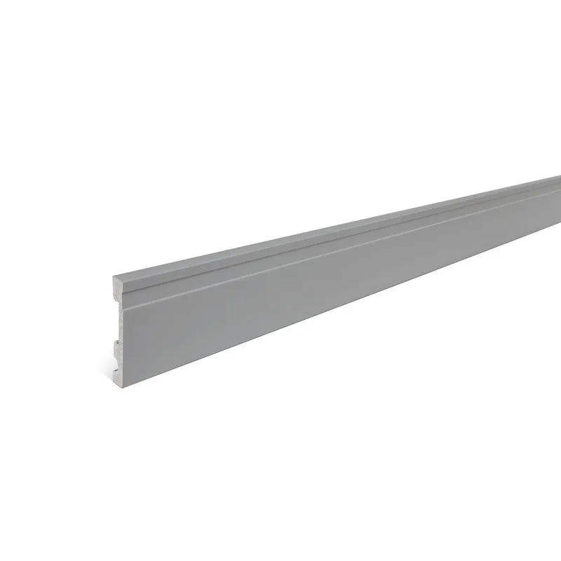 Guardapolvo EPS Extra Line 15x100x2400 mm Cemento