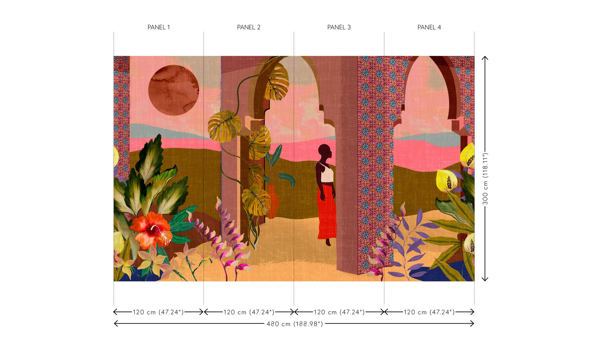 Papel Mural - Les Mysteres De Madagascar - 97530