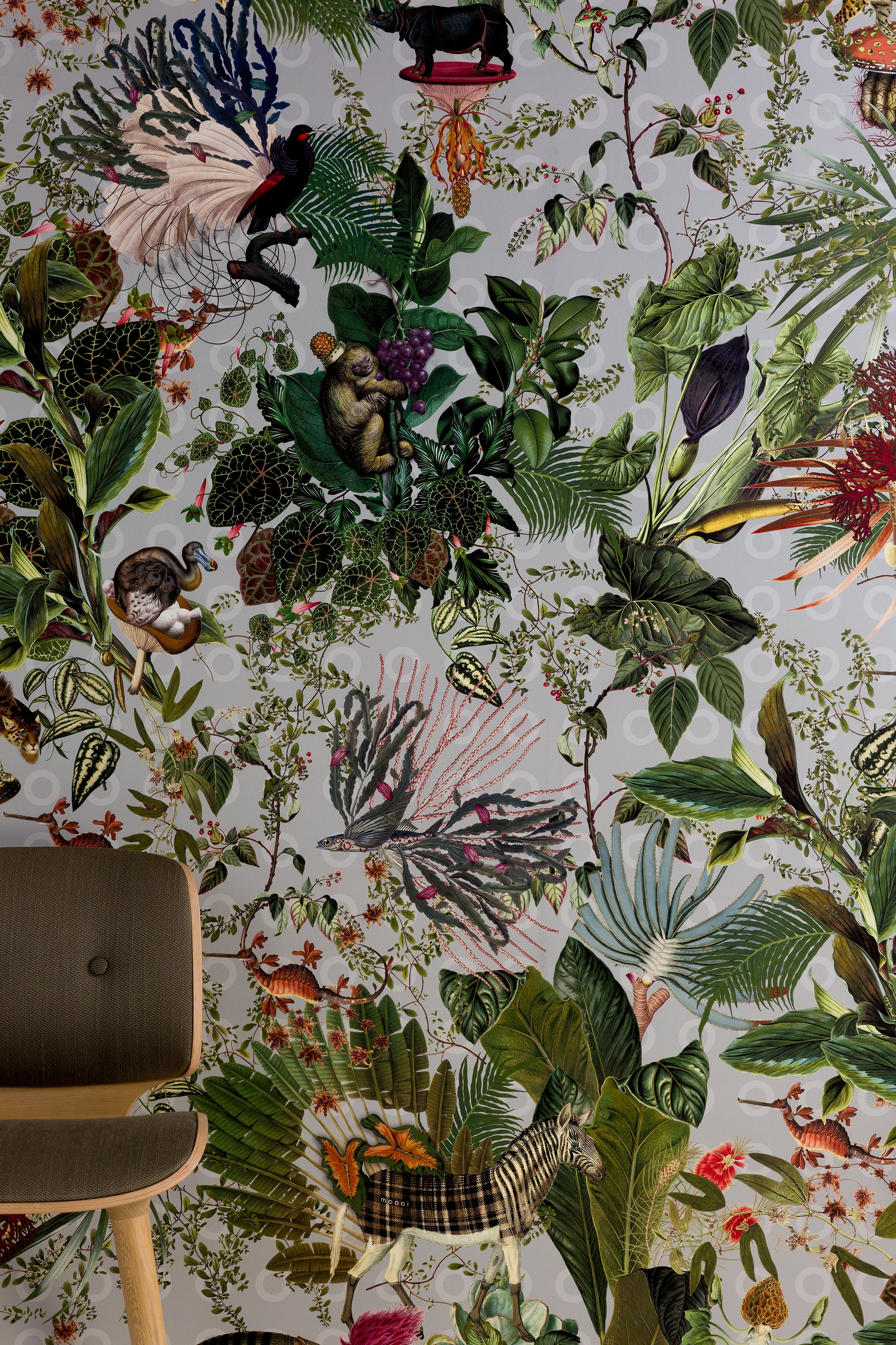 Papel Mural - Menagerie of Extinct - MO 2073