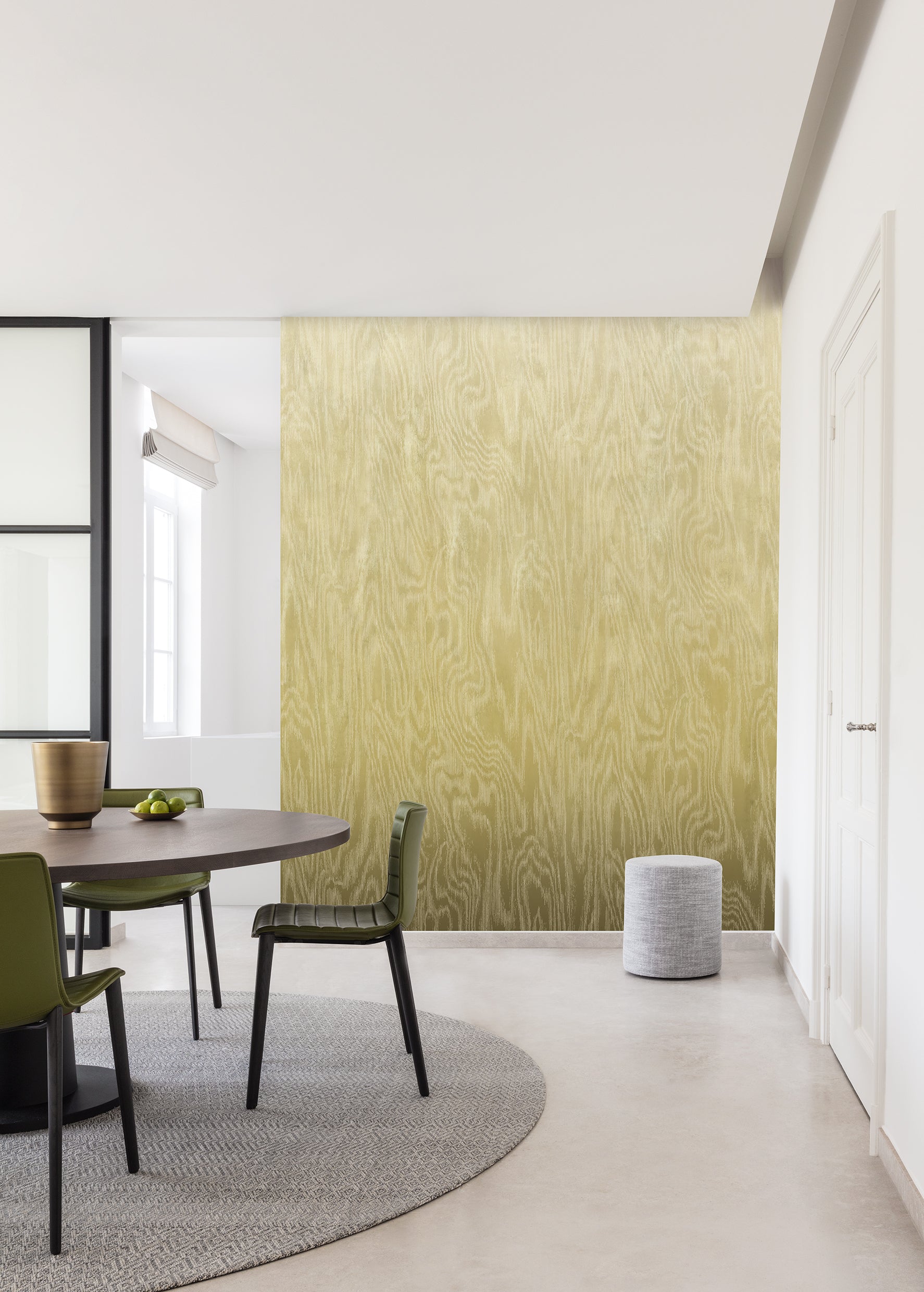 Papel Mural - Moire Gold - DG4MOI101X