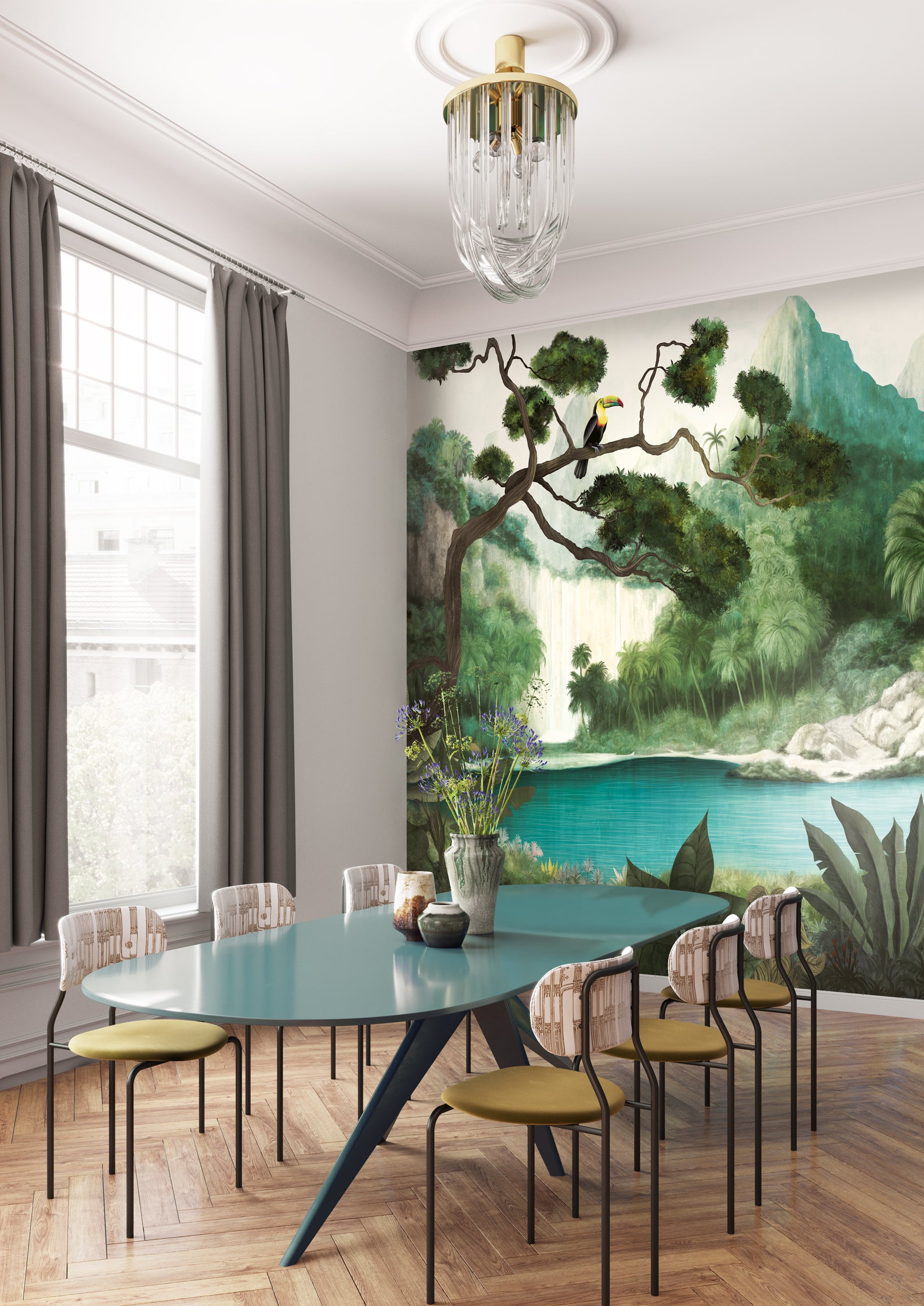 Papel Mural - Toucan Azur - DG4TOU102X