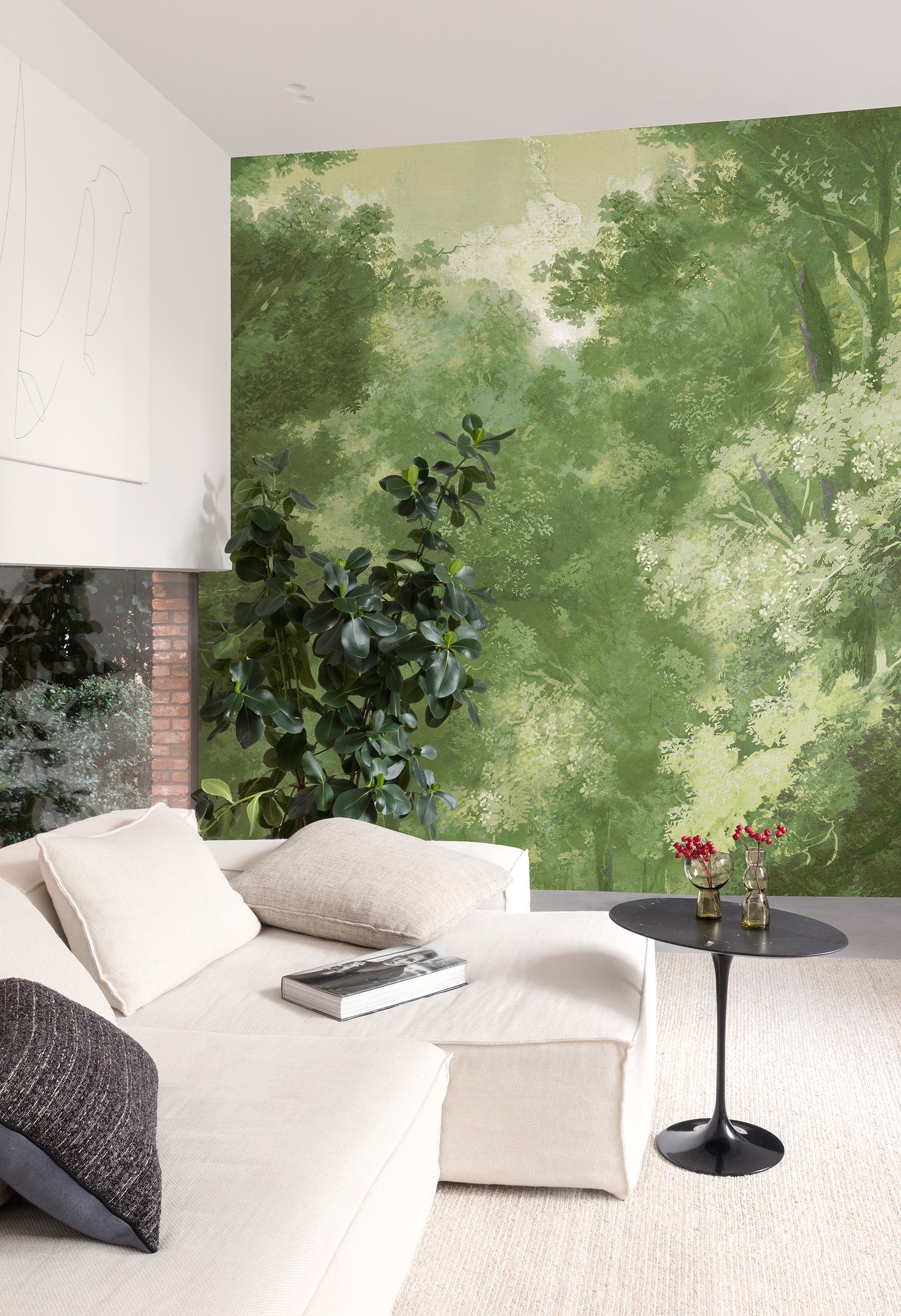 Papel Mural - Wood Green - DG4WOO102X