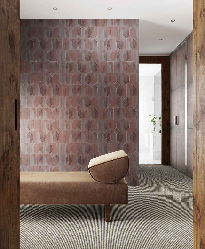 Papel Mural - Marquetry - PRI 003