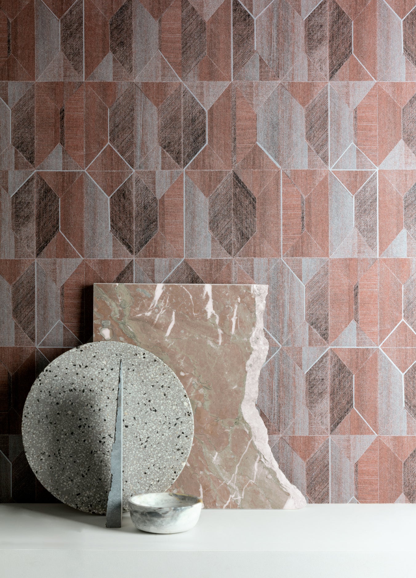 Papel Mural - Marquetry - PRI 003