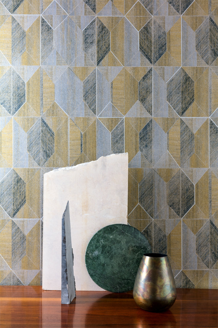 Papel Mural - Marquetry - PRI 006