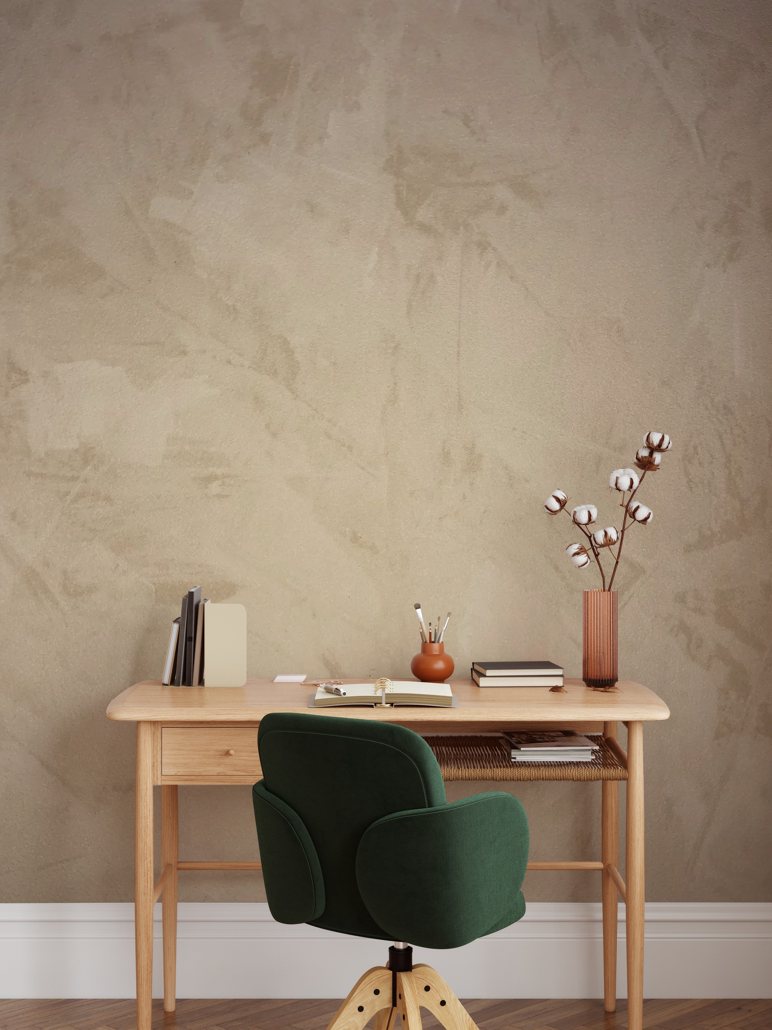 Papel Mural - Pin Point Marmoleado Amarillo M-11