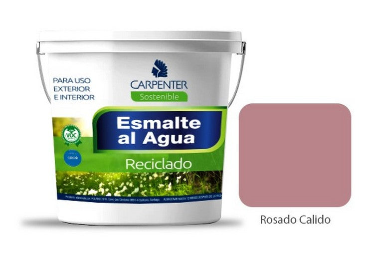 Pintura Reciclada Color Rosado Cálido (Galon)