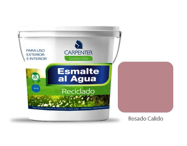 Pintura Reciclada Color Rosado Cálido (Galon)