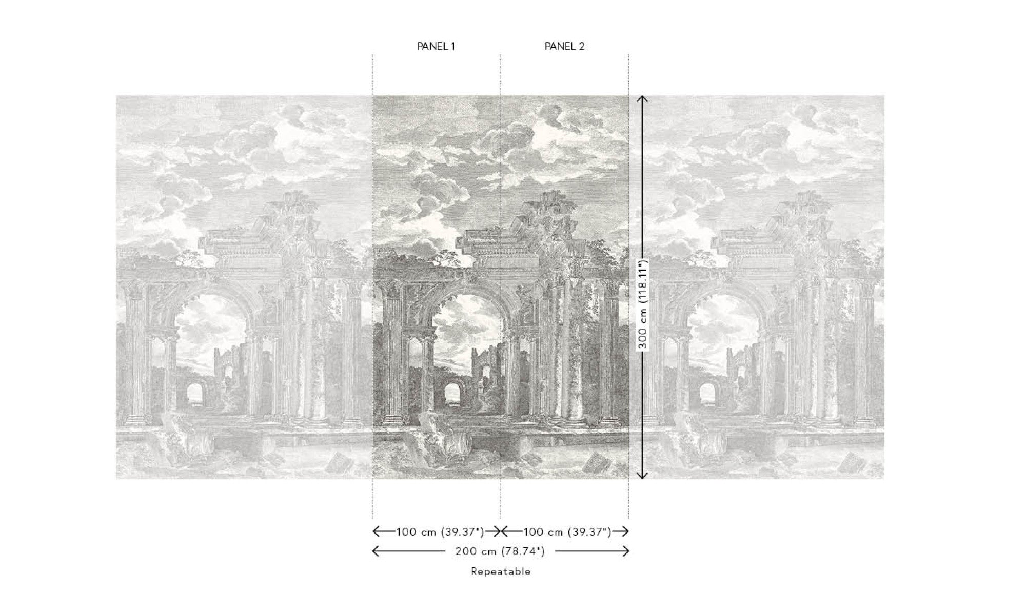 Papel Mural - Rovine - 42560