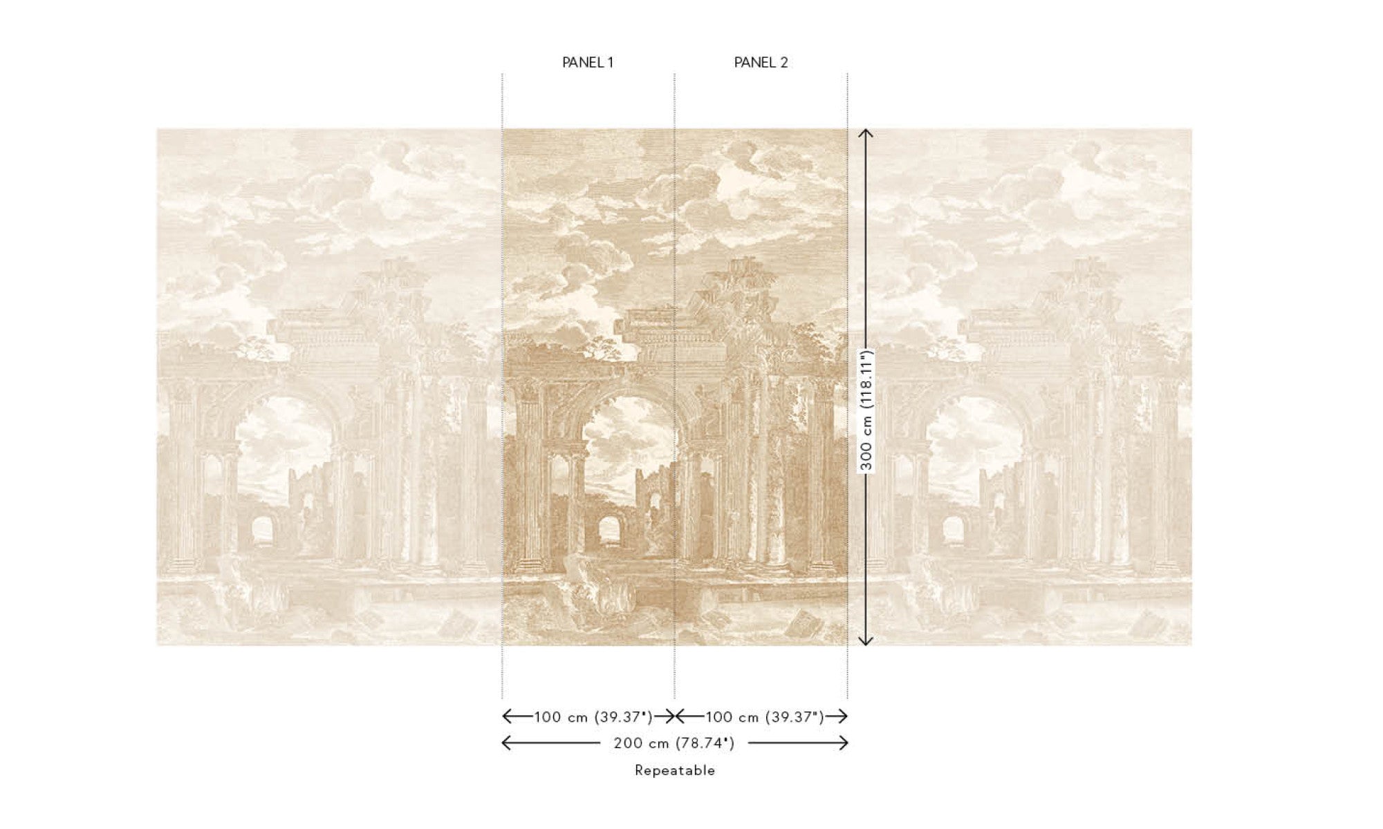 Papel Mural - Rovine - 42562