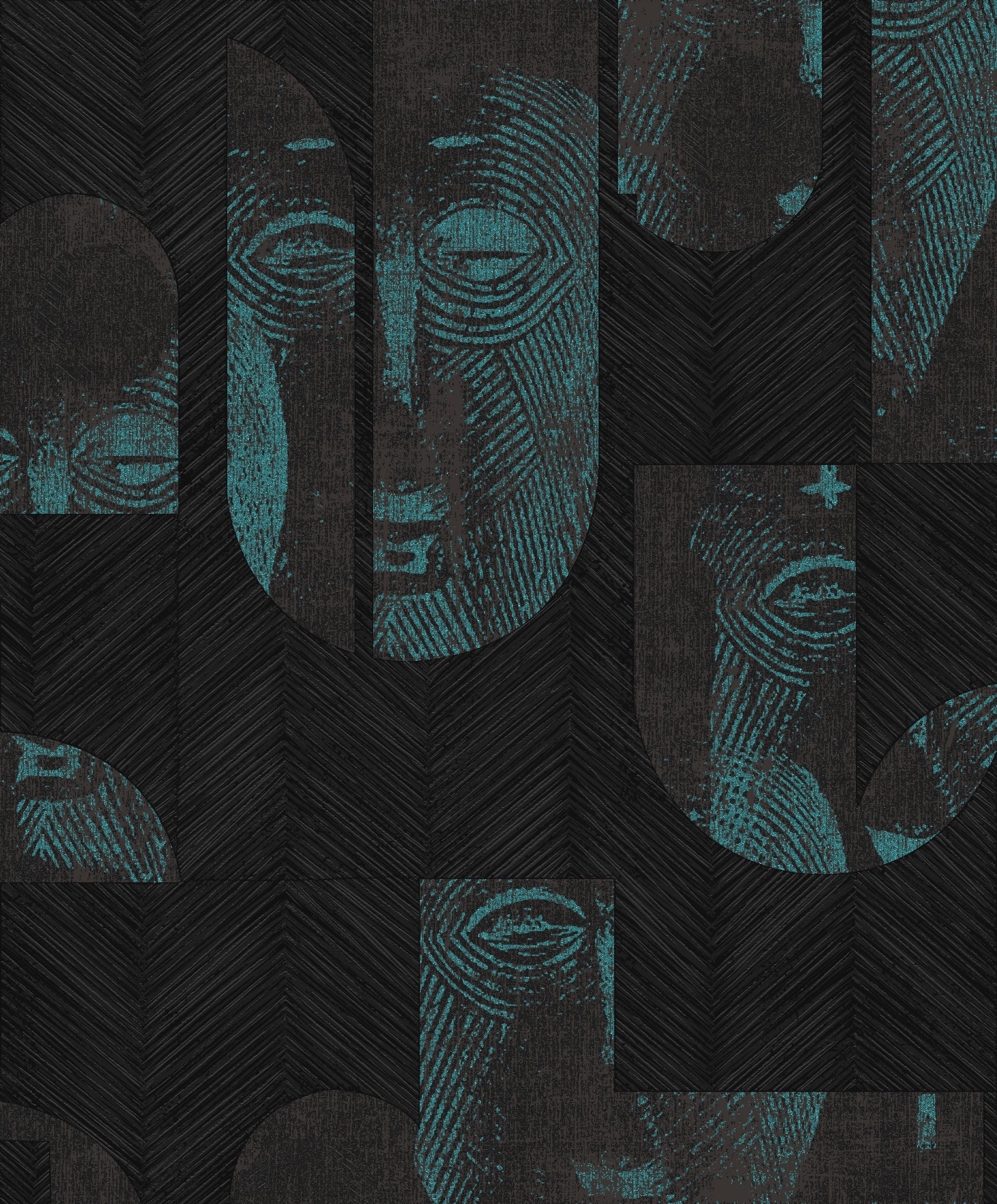 Papel Mural - Mask - TRI 303