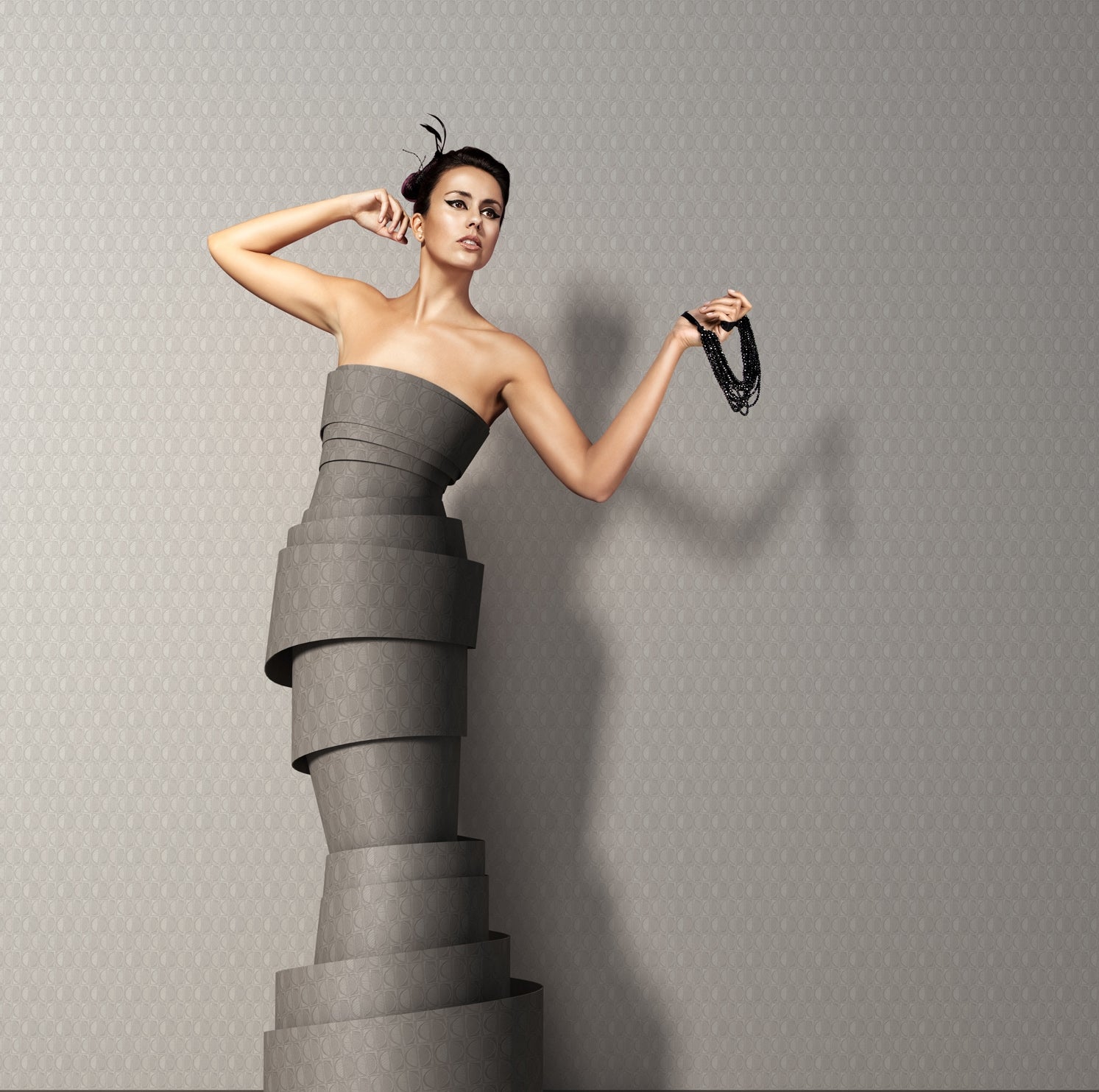 Papel Mural - Venecia Gris Claro