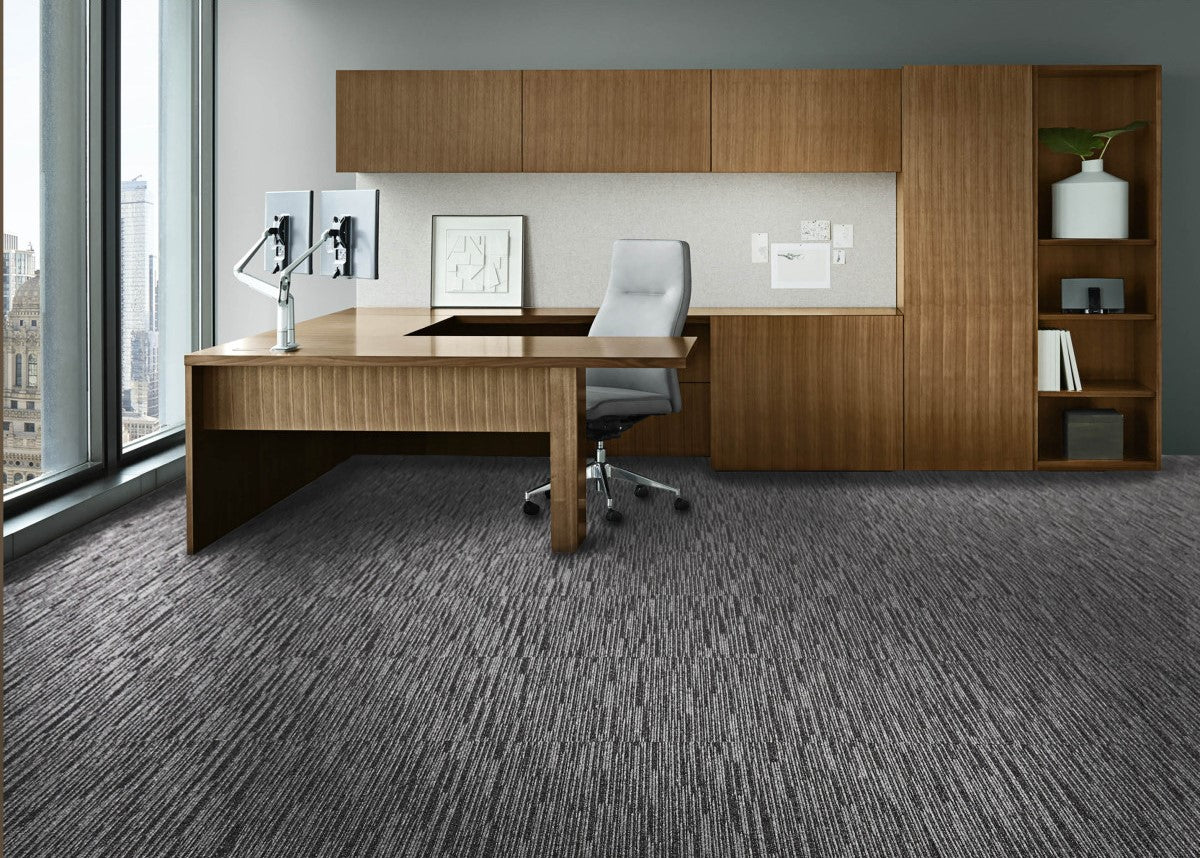 Alfombra en Palmetas Ambition 50x50 cms Carbon