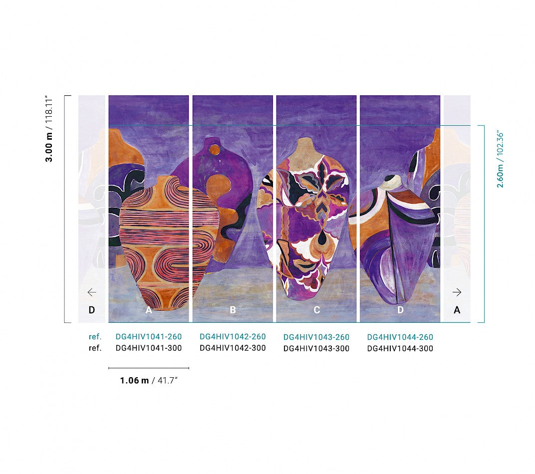 Papel Mural - Hiva Peru - DG4HIV104X