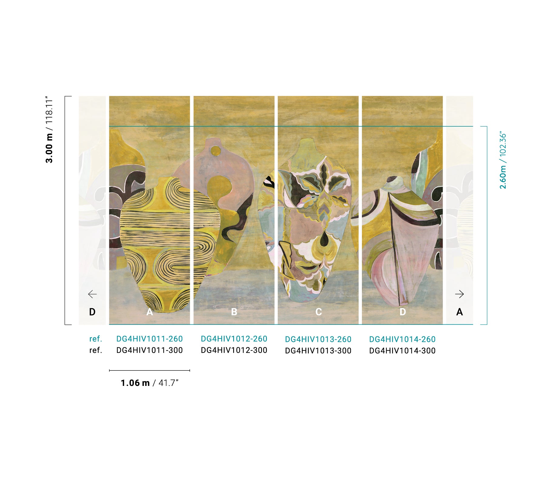 Papel Mural - Hiva Sahara - DG4HIV101X