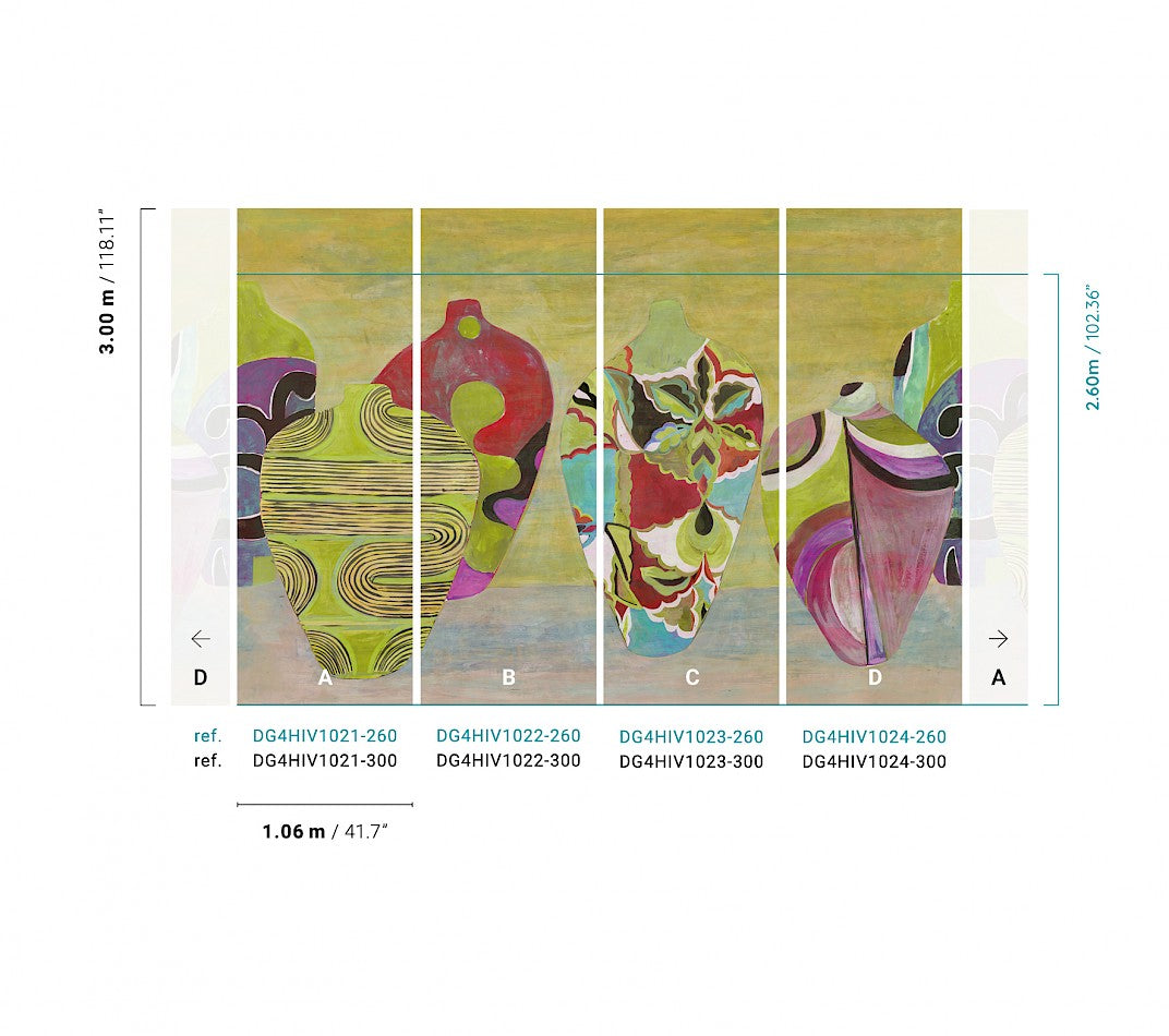 Papel Mural - Hiva Tahiti - DG4HIV102X