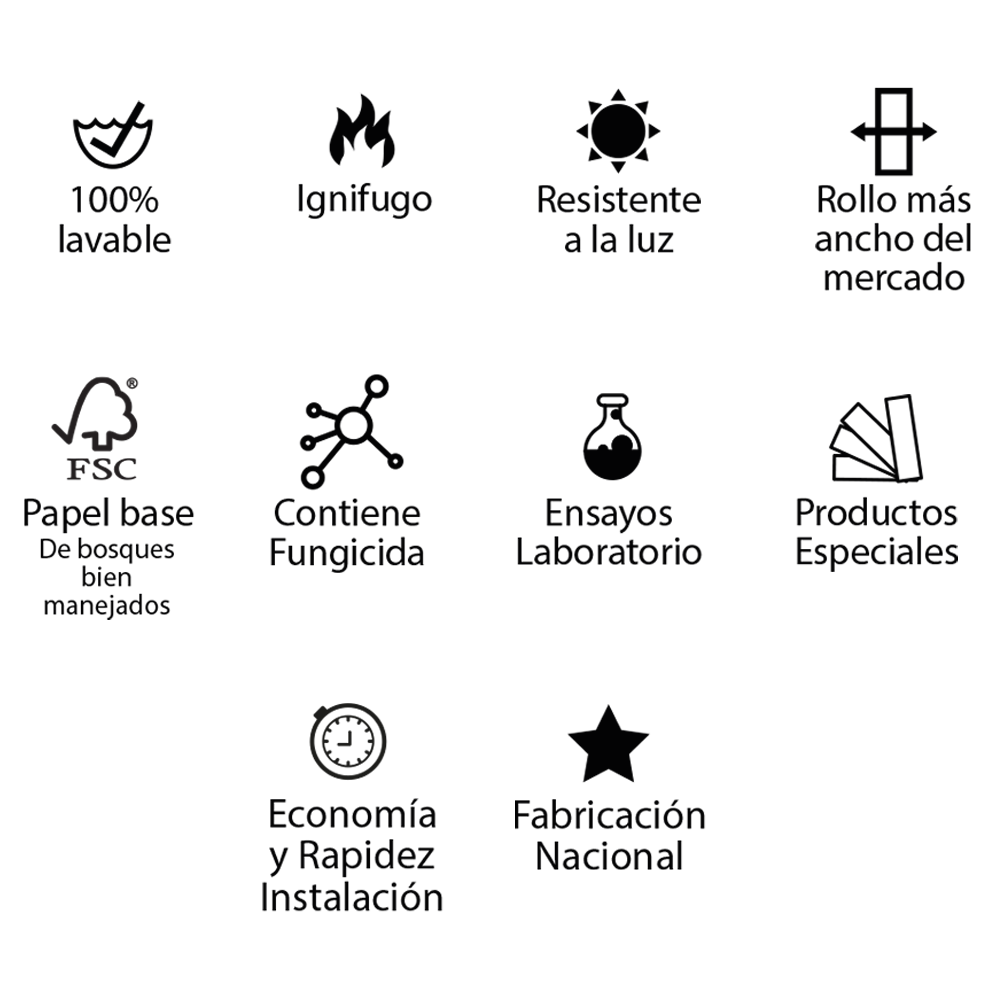 Papel Mural - Niza Grafito