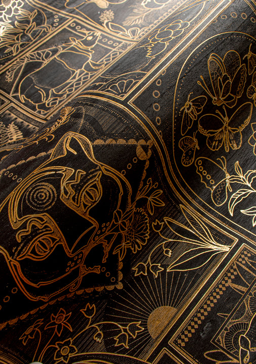 Papel Mural - Golden Tiger - MO4040