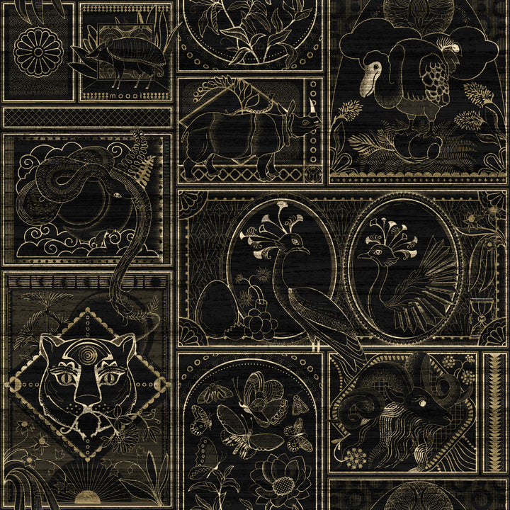 Papel Mural - Golden Tiger - MO4040