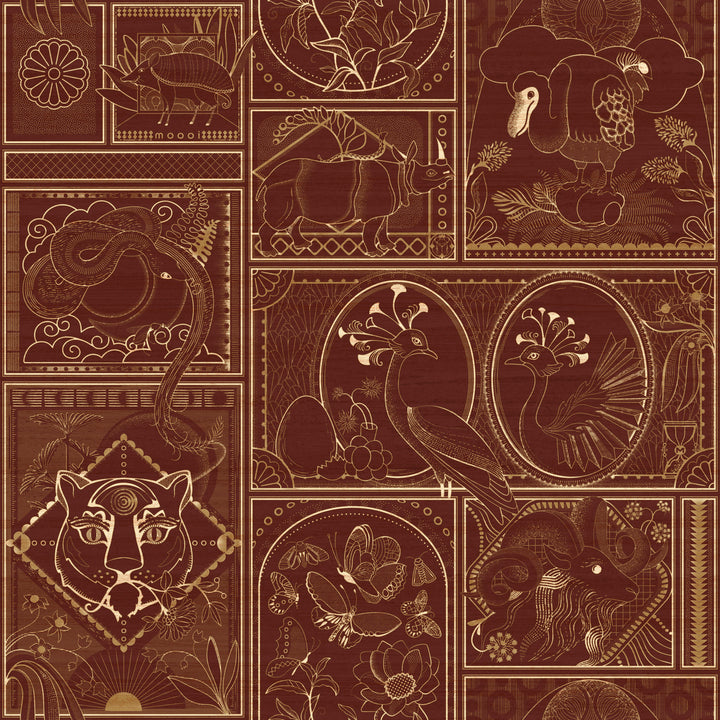 Papel Mural - Golden Tiger - MO4041