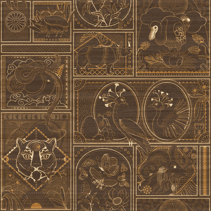 Papel Mural - Golden Tiger - MO4042