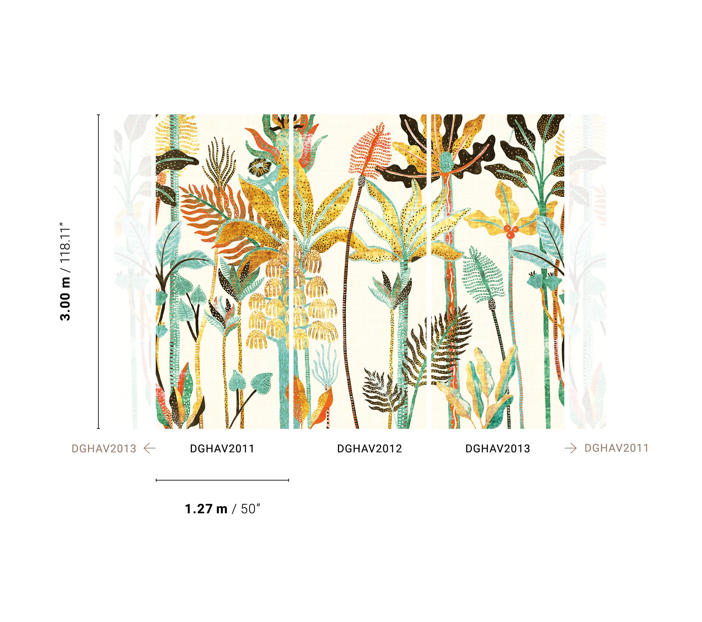 Papel Mural - Parque - DGHAV 201X