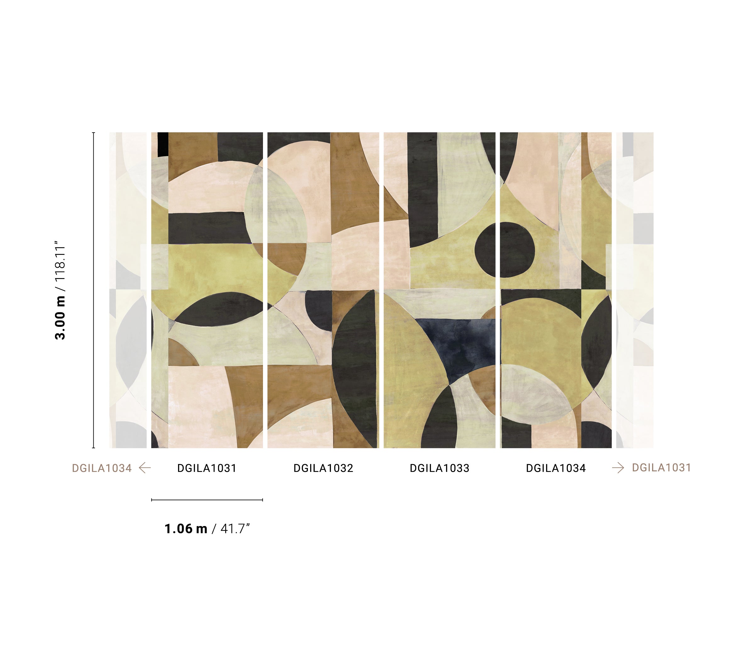 Papel Mural - Patina - DGILA 103