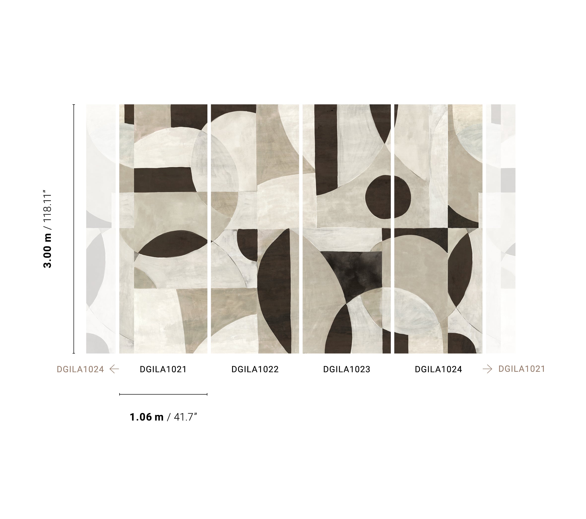 Papel Mural - Patina - DGILA 102