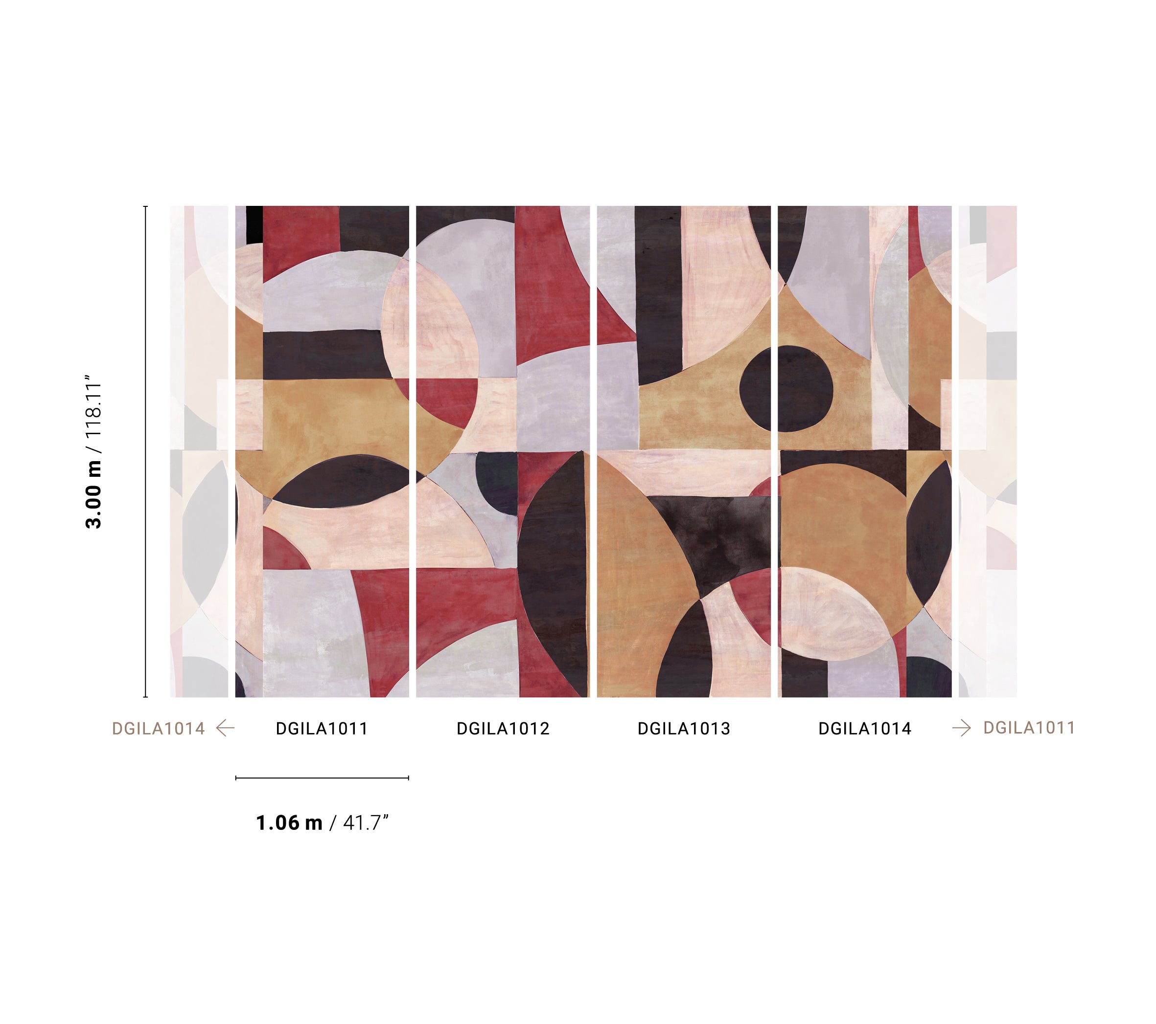 Papel Mural - Patina - DGILA 101